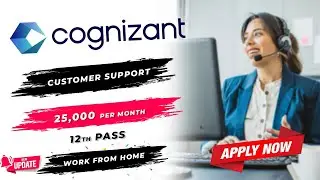 Cognizant Hiring PE &ndash; Customer Service PR | Work From Home | 12th Pass | Freshers Can Apply | Apply