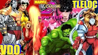 MvC2 Mvci Umvc3 VDO vs Tleloc (Low Tiers) (PSN PS3) pt 1