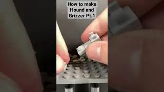 How to Make Grizzer in LEGO! Hound and Grizzer Pt.1 #legostarwars #shorts #lego