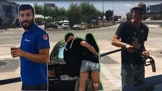 Road trip to Barcelona gas station   [SEMI-DOCUMENTARY STORY]