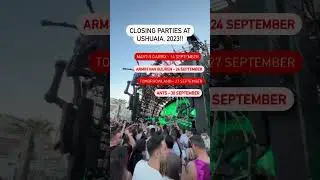 Closing Parties at Ushuaia, Ibiza, 2023! #ibiza
