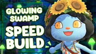 AVATAR Inspired Speed Build | GLOWING SWAMP | Animal Crossing New Horizons