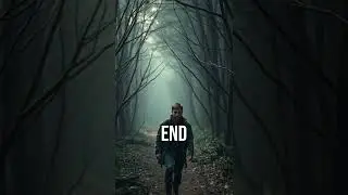 Trapped in a forest loop. #horror #psychological #nightmare