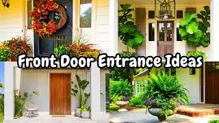 Best Plant Ideas for Your Front Door Entrance ✨| Easy Home Decors 🏡