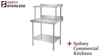 Simply Stainless Salamander Bench Assembly