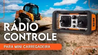 R&aacute;dio Controle para Mini Carregadeira Case SV175 / SV185