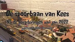 De spoorbaan van Kees, begin 2022