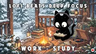 LOFI BEATS DEEP FOCUS WORK - STUDY 📚💼 Concentration Music for Productivity & Intense Focus Sessions