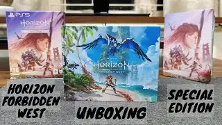 PS5 HORIZON FORBIDDEN WEST SPECIAL EDITION UNBOXING (RETAIL UNIT - INDIA)