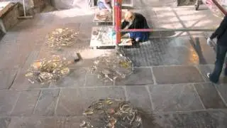 Thirty Pieces of Silver by Cornelia Parker at York St Mary's, 28 May - 30 October, 2011
