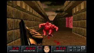 Final Doom (PS1) MAP 1: Attack (100%)