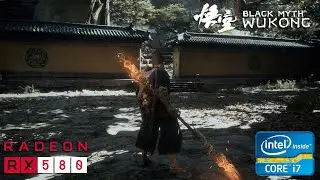 Black Myth: Wukong - RX 580 - i7 3770 - FPS Test (Patch 1.0.9.15179)