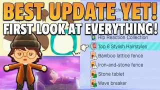 ACNH First Look at the Update! Twitch Highlights