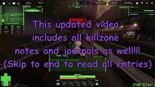 КАК ПОЛУЧИТЬ ВСЕ НОВЫЕ ЗАМЕТКИ И ЖУРНАЛЫ В BLACKOUT: REVIVAL THE FINAL ECLIPSE + KILLZONE