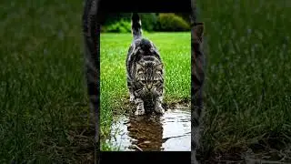 &ldquo;After-Rain Cat Acrobat&rdquo;