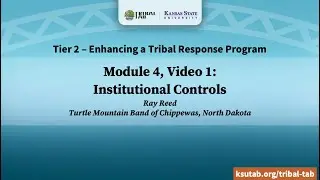 Enhancing a TRP - 4.1 Institutional Controls, Ray Reed
