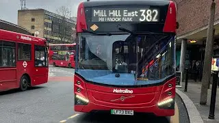 *@samuel_packman Behind The Wheel*LF73 DXC Metroline Travel 73Reg Volvo BZL