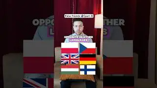 Слова, имеющие противоположное значение в других языках (Часть 2) #изучениеязыков #польска #венге...