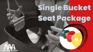 Elite High Back Bucket Swing Seat - Single Seat Package