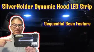 Как установить светодиодную ленту SilverHolder Dynamic Car Hood LED Strip