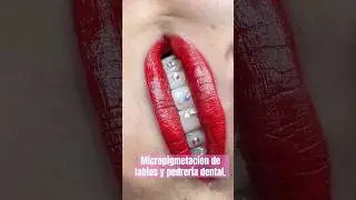 Micropigmentaci&oacute;n de labios #fulllips #micropigmentaciondelabios #labiosrojos #l&aacute;bios