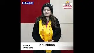 ALUMNI | Ms. Khushboo (B.Tech. 2009-13 Batch) | AIET