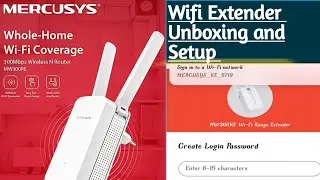 Mercusys Wifi Extender setup| Unboxing| Review @techkerrahul