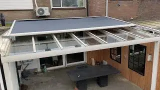 🌥 Elektrische Zonwering Veranda Somfy | EMBA VERANDA