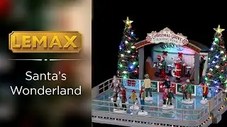 Lemax 14870 Christmas Grove Skating Pond