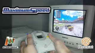 Maximum Speed (Atomiswave) - Gameplay no Dreamcast (Serial Port SD / Dreamshell) + Download