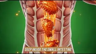 Buffalo Wings: Inside Your Body (3D)   #shorts