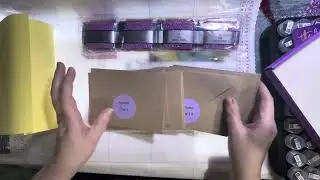 Unboxing - Diamond Art Studio - Advent Calendar - Cross stitch conversion