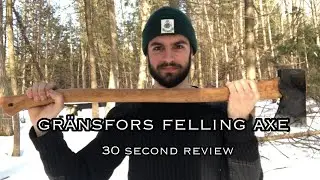Gr&auml;nsfors Bruk felling axe | 30 second review