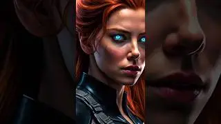 WANDA OR BLACK WIDOW 😱😱 #ai #aiart #shorts #marvel