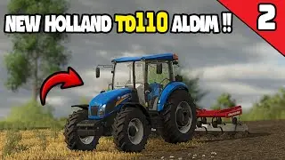 NEW HOLLAND TD110D ALDIM !! TARLAYI TAMAMEN S&Uuml;RD&Uuml;K !! | FS25 | HOF BERGMANN | B&Ouml;L&Uuml;M 2