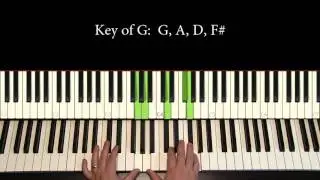 Piano Tutorial 7: Voicing common tones