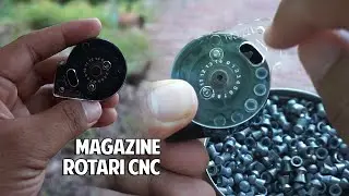 Cara Mudah Isi Mimis Peluru Ke Magazine Rotari CNC Untuk PCP