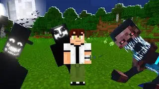 Minecraft mods de terror,mas eu sou o Ben 10