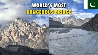 Passu Cones 4K | Hussaini Suspension Bridge | Hunza Gilgit Baltistan