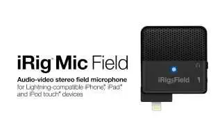 iRig Mic Field Audio-video stereo field microphone