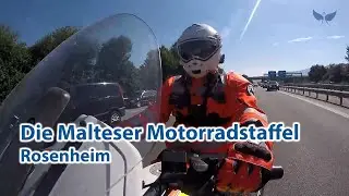 Die Motorradstaffel der Malteser in Rosenheim