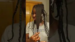 Have you ever tried African Threading? #naturalhair #4chair #hairgrowth #africanthreading