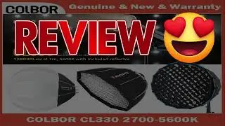 COLBOR CL330 330W COB LED Video Light Bowens Aliexpress | review and discount