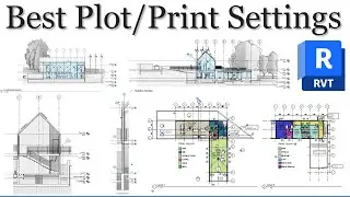 Best Plot/Print Settings in Revit Architecture