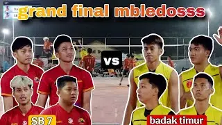 FINAL.. Budi petir eldo riki angara 🆚 ganang ilham kleo Vicky volly ball SB7