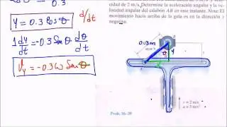 Movimiento absoluto de cuerpo rígido ejemplo 1