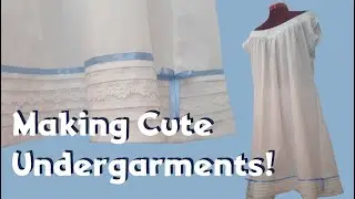 I Made Truly Victorian's 1860s Undergarments