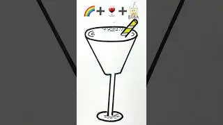 Satisfying creative painting 🌈➕🍷#art #draw #trending #short #ytviral #onepiece #drawing #emoji