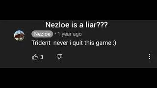 Nezloe is a liar? #shorts