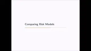 Evaluate Health Risk Model